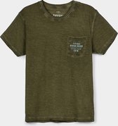 Tiffosi-jongens-t-shirt-Francisco-kleur: olijfgroen-maat 140