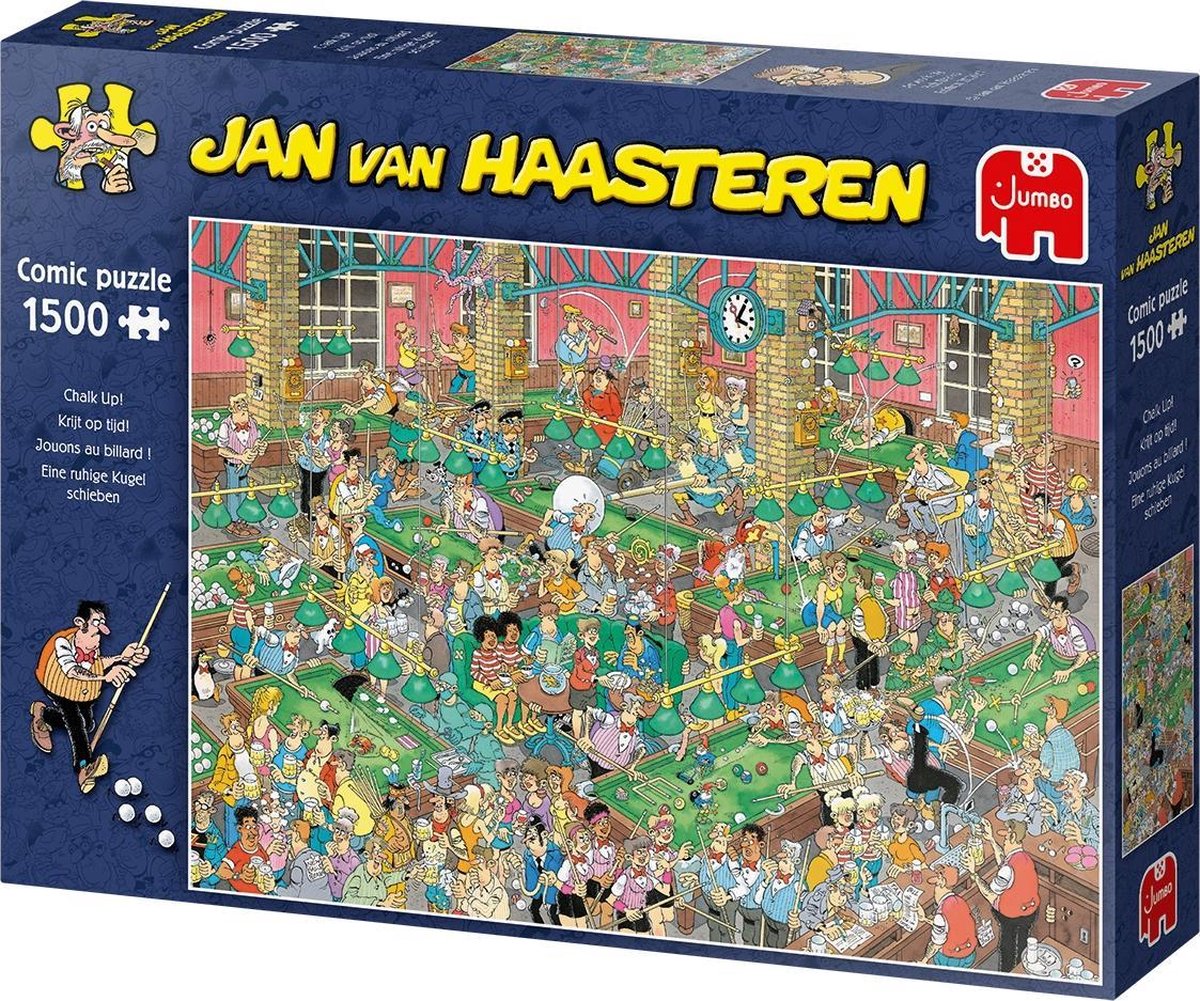 Jan van Haasteren Krijt op Tijd! puzzel - 1500 stukjes | bol.com