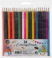 Crayons de couleur Grafix 24