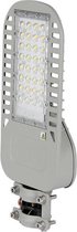 SAMSUNG - LED Straatlamp Slim - Nicron Unato - 50W - Natuurlijk Wit 4000K - Waterdicht IP65 - Mat Grijs - Aluminium