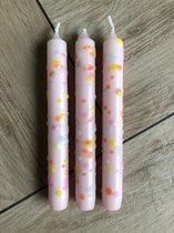 Kaarsen - Set van 3 - Melon Day - Confetti kaars