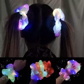 Scrunchie met lampjes - Scrunchie set 2 - 5 scrunchies - Lichtgevende scrunchies