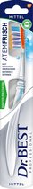 Dr. Best Tandenborstel frisse adem medium, 1 st