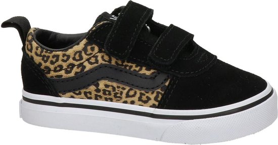 Vans TD Ward V Meisjes Sneakers - (Cheetah) Black/White - Maat 25 | bol.com
