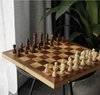 Afbeelding van het spelletje KUCH 3 in 1 Schaakspel – Dambord – Backgammon – Damspel – Schaakbord met Schaakstukken – Schaakspellen – Schaakspel Volwassenen Hout – Schaakborden – Schaakset – Schaken