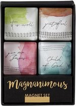 Magneten set it is wel (set of 4)