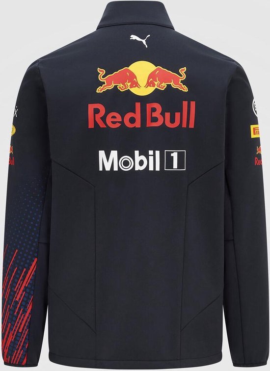 namens Spectaculair Samenstelling Max Verstappen Red Bull Racing Teamline Softshell jas 2021 Maat 104 -  Formule 1 -... | bol.com