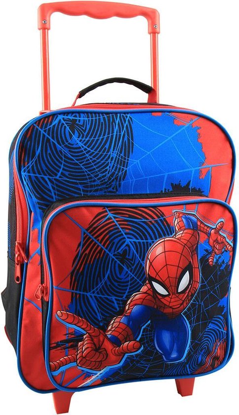 Marvel Spider-Man 3D - trolley - rugzak/schooltas met wielen 5-12 jaar |  bol.com