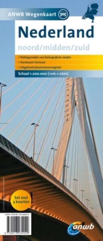 Cover van het boek 'Nederland noord/midden/zuid set'