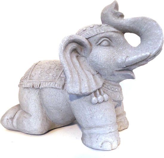 Statue éléphant Grijs Statue éléphant de Jardin 41 cm Choix ciblé