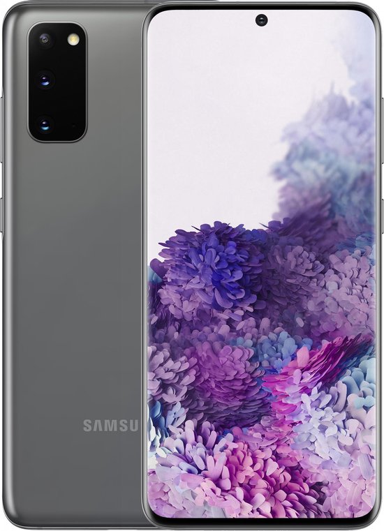 Samsung Galaxy S20 - Enterprise Edition - 4G - 128GB - Cosmic Gray | bol