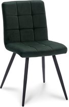 Happy Chairs - Eetkamerstoel Santiago - Velvet Groen