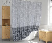 Zethome - Douchegordijn - Badkamer Gordijn - Shower Curtain - Waterdicht - 2x110X200 - 220 cm - Dubbele Stuk - Sneldrogend en Anti Schimmel -Wasbaar en Duurzaam -  2102