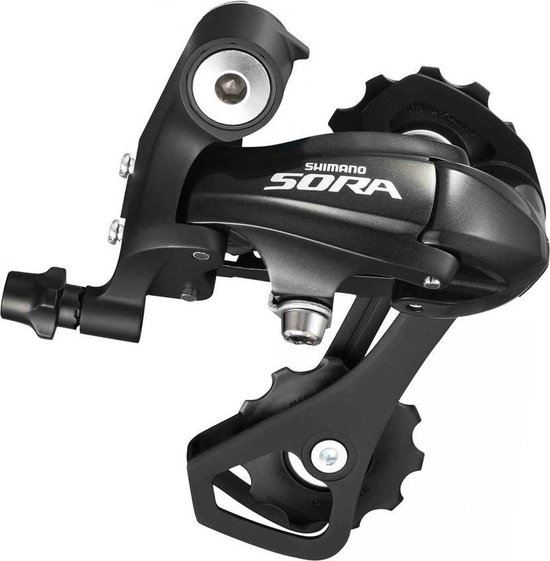 Shimano Achterderailleur Sora R3000 9s Korte Kooi Zwart van Shimano — afbeelding 4