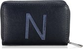 Mooie portemonnee - op de voorkant de letter N - met ritssluiting - voorzien van 7 vakjes - afmeting 13cm x 9 cm - Leuk voor uzelf of Bestel Een Kado
