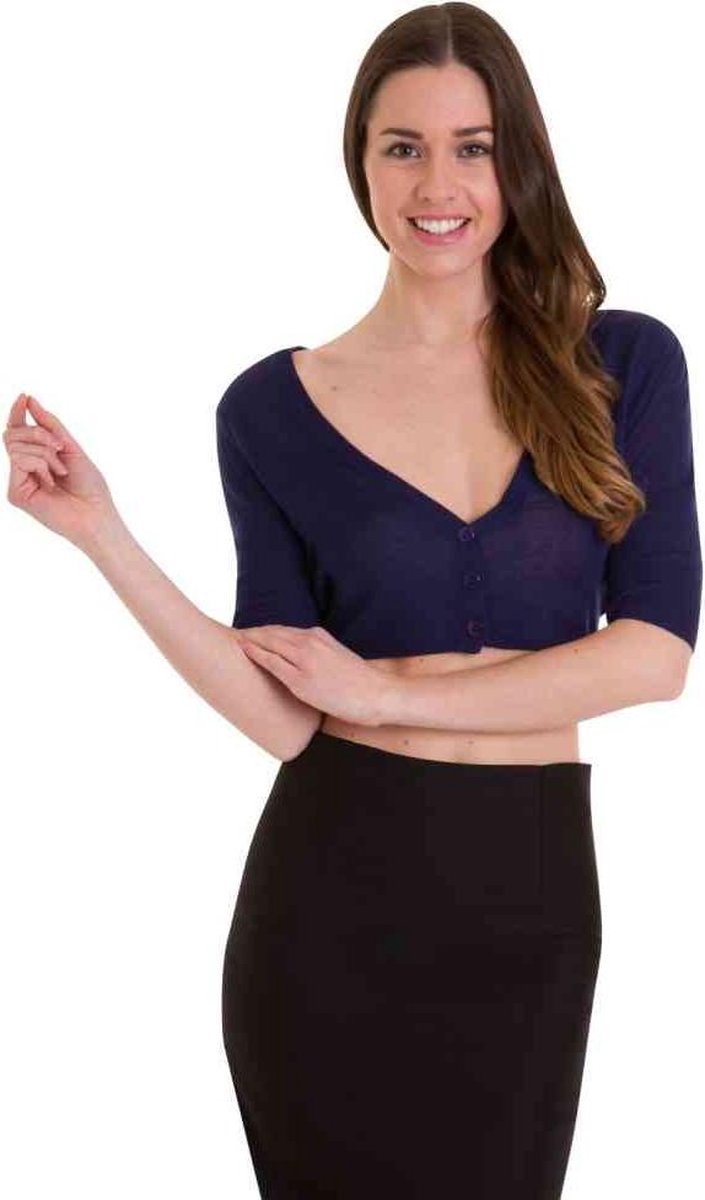 Dancing Days - BOBBY BASIC Cardigan - 4XL - Blauw