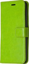 Samsung Galaxy A31 Hoesje - Mobigear - Wallet Serie - Kunstlederen Bookcase - Groen - Hoesje Geschikt Voor Samsung Galaxy A31