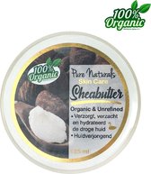 Pure Naturals - Shea Butter - Ongeraffineerd & Biologisch - 100 gram