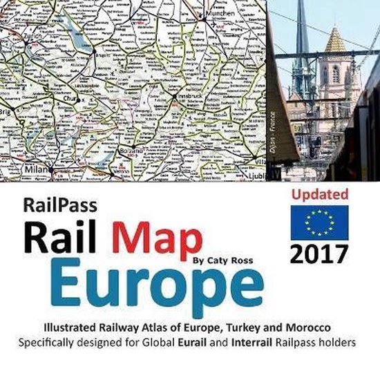 RailPass RailMap Europe 2017 - cover