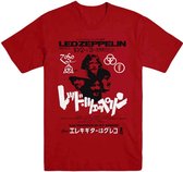 Led Zeppelin Heren Tshirt -XL- Is My Brother Rood