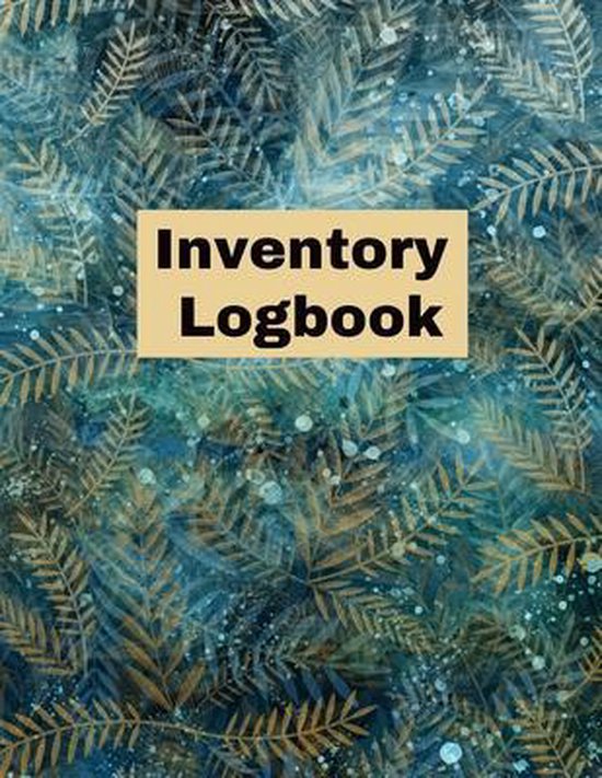 Inventory Log book - cover