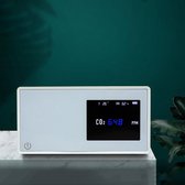 Yaqubi c2 - co2 meter - co2 meter binnen - co2 melder - luchtkwaliteitsmeters - luchtkwaliteit co2 meter draagbaar