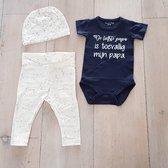 MM Baby pakje cadeau geboorte meisje jongen set met tekst aanstaande zwanger kledingset pasgeboren unisex Bodysuit | Huispakje | Kraamkado | Gift Set babyset kraamcadeau  babygesch