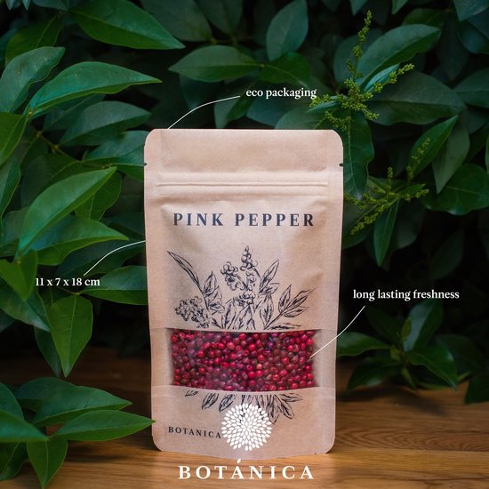 BOTANICA Gin-botanicals Ginkruiden 6 soorten (mix 2) in paper-bag (200 gr). In kado verpakking. - Botanicals