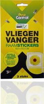 3BMT Vliegenvanger raamstickers voor binnen strip - set van 3