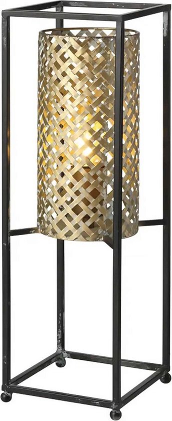 Freelight - Tafellamp Petrolio H 47 cm B 15 cm goud zwart