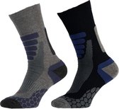 Wandelsokken - Xtreme sockswear - Coolmax - Maat 39-42 - 2 Paar - Ademend