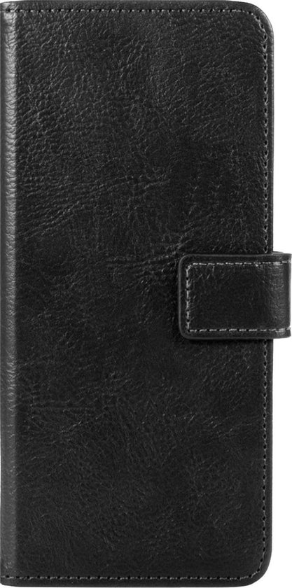 Samsung A12 Hoesje Book Case Hoes - Samsung Galaxy A12 Hoesje Case Portemonnee Cover - Samsung A12 Hoes Wallet Case Hoesje - Zwart - BTH