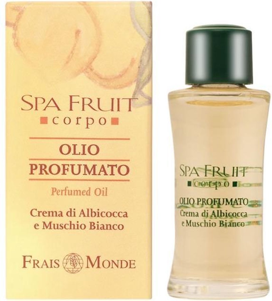 Frais Monde - Spa Fruit Apricot and White Musk Perfumed oil - 10ML