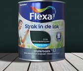 Flexa Strak In De Lak Acryl Zijdeglans Monumentengroen 1036 - Lakverf - Dekkend - Binnen - Water basis - Zijdeglans