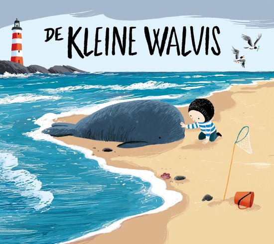Boek cover De kleine walvis van Benji Davies (Hardcover)