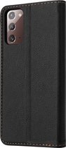 ShieldCase hoesje geschikt voor Samsung Galaxy Note 20 wallet case - zwart