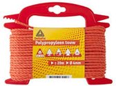 DELTAFIX polypropyleen touw | 10 meter | Ø 6 mm | oranje