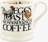 Emma Bridgewater Mug 1/2 Pint Rise & Shine Eggs & Toast