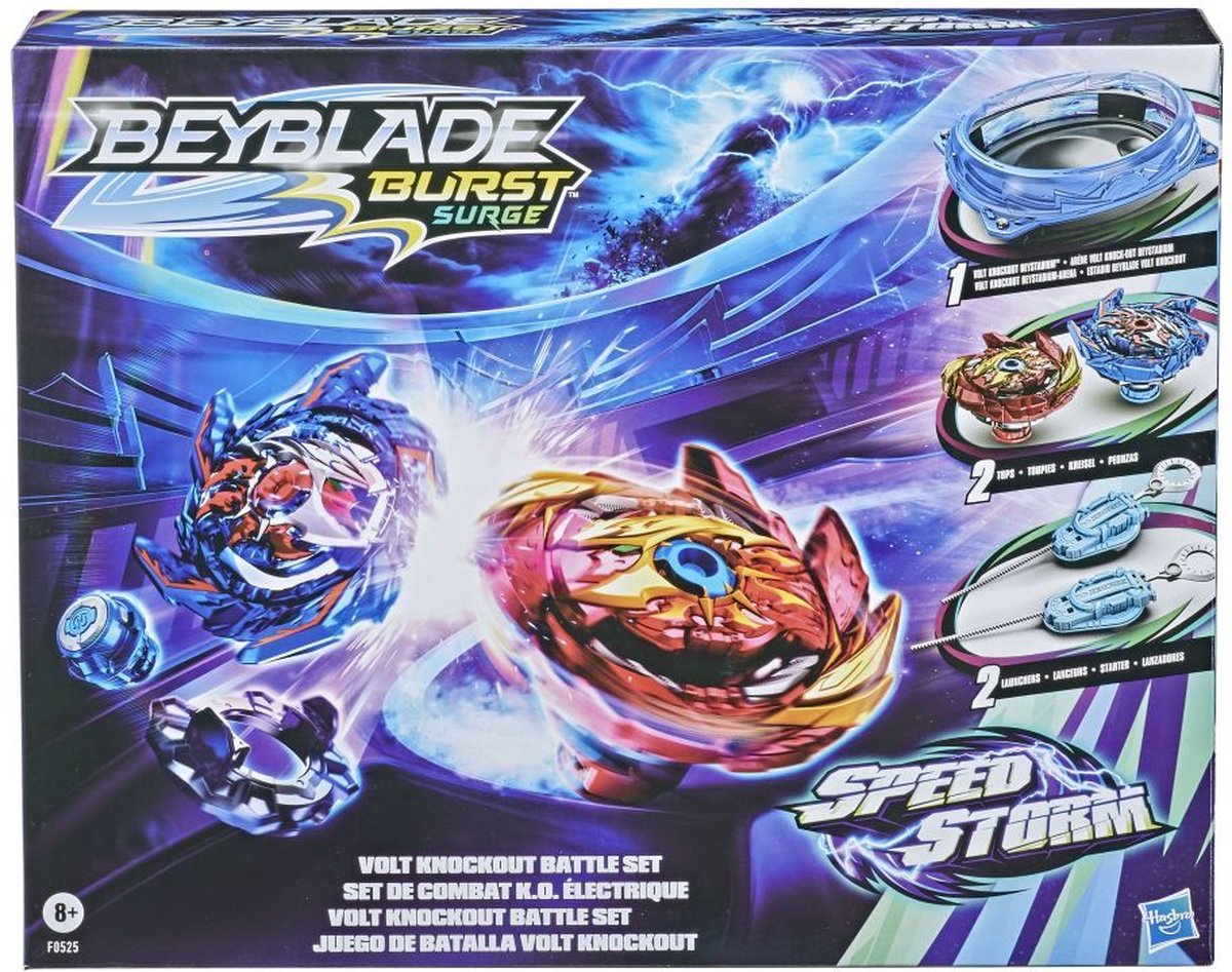 Beyblade Speedstorm Volt Knockout Battle Set - Speelfiguur - Beyblade