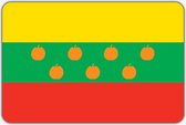 Vlag 's-Gravendeel - 70 x 100 cm - Polyester