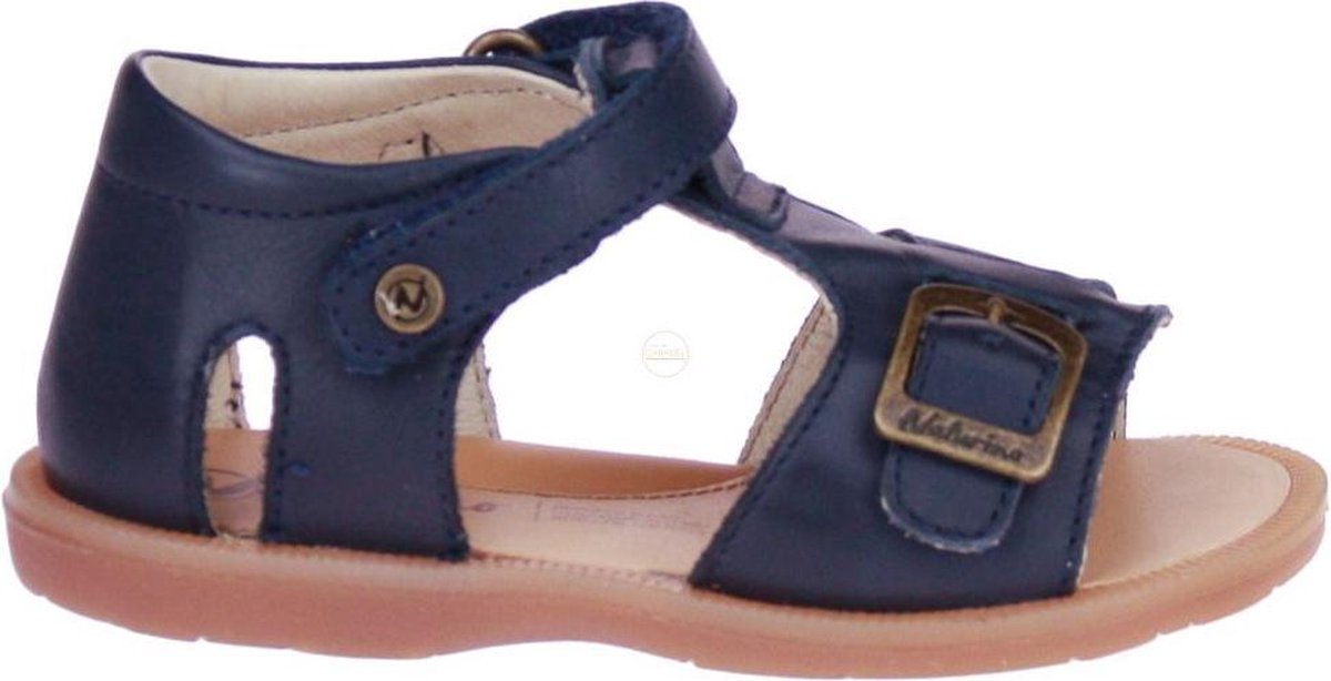 Naturino - Quarzo - Mt 21 - Navy - Lederen Sandaal
