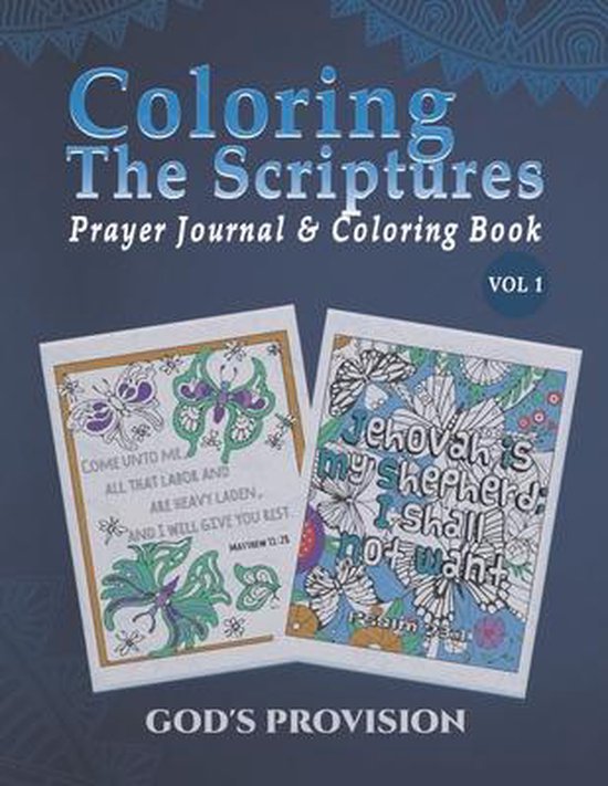 Color the Scriptures Prayer Journal & Coloring Book- Color T ... - cover