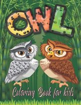 Owl Coloring Book for kids: Owl Kids Coloring Book, Children Activity Book for Boys & Girls Age 4-8, with 30 Fun Colouring page