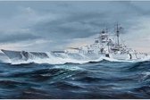 1:350 Trumpeter 05358 German Bismarck Battleship Plastic Modelbouwpakket