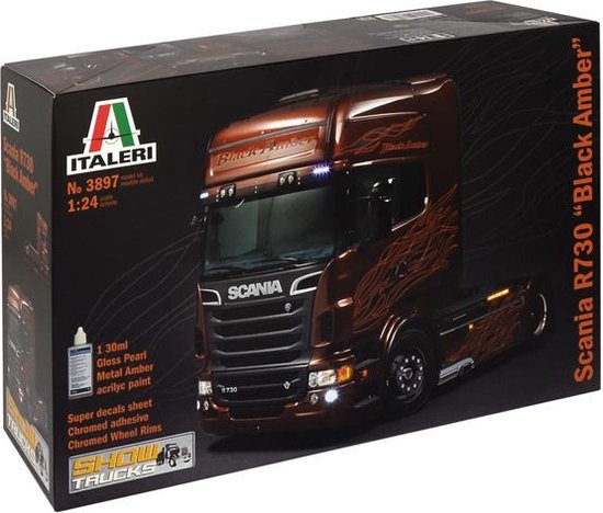 Italeri 3897 Kit de montage de montage camion / remorque miniature