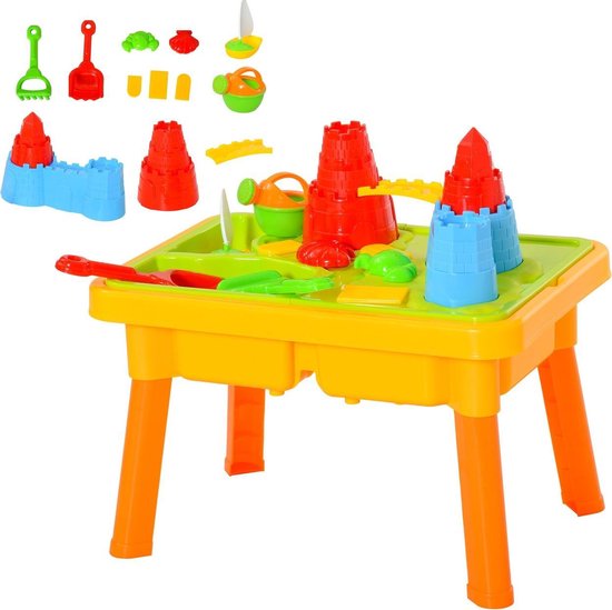 Zandbak - Zandbak tafel - Zandbak speelgoed - Zand - Watertafel - Zandtafel  | bol.com