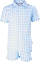 Claesen's pyjama shortje Blue Checks maat 104-110