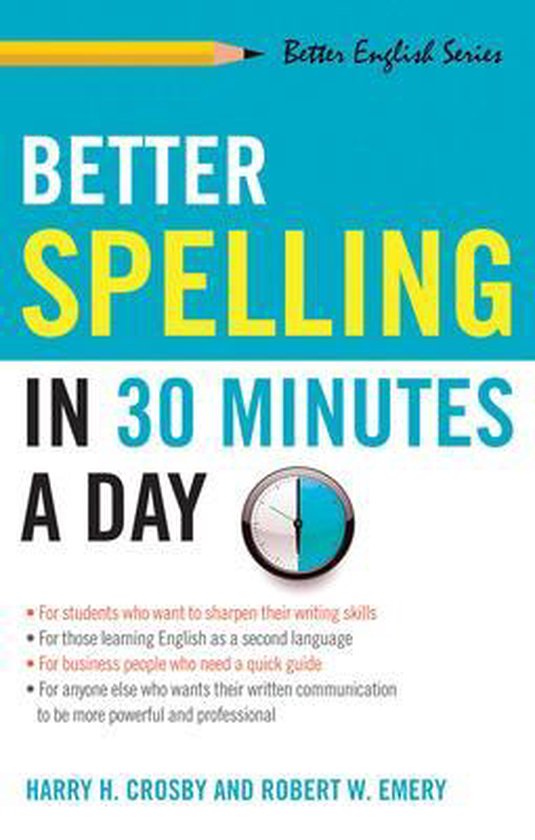 Better Spelling in 30 Minutes a Day - cover
