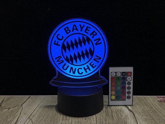 3D LED Creative Lamp Sign FC Bayern München - Complete Set | bol.com