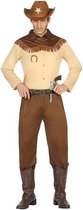 Verkleedkleding voor volwassenen - Cowboy Brown Maat XL